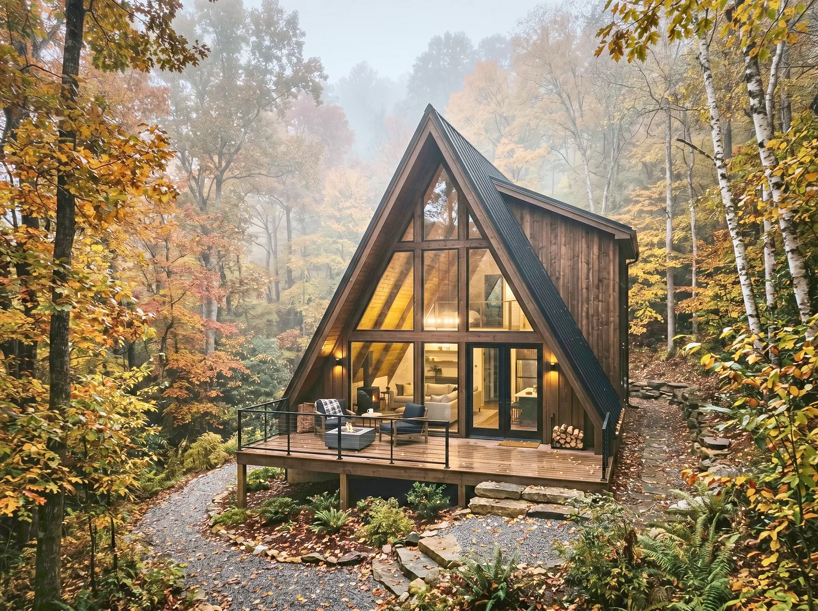 Горска A-Frame · частен проект в Пирин